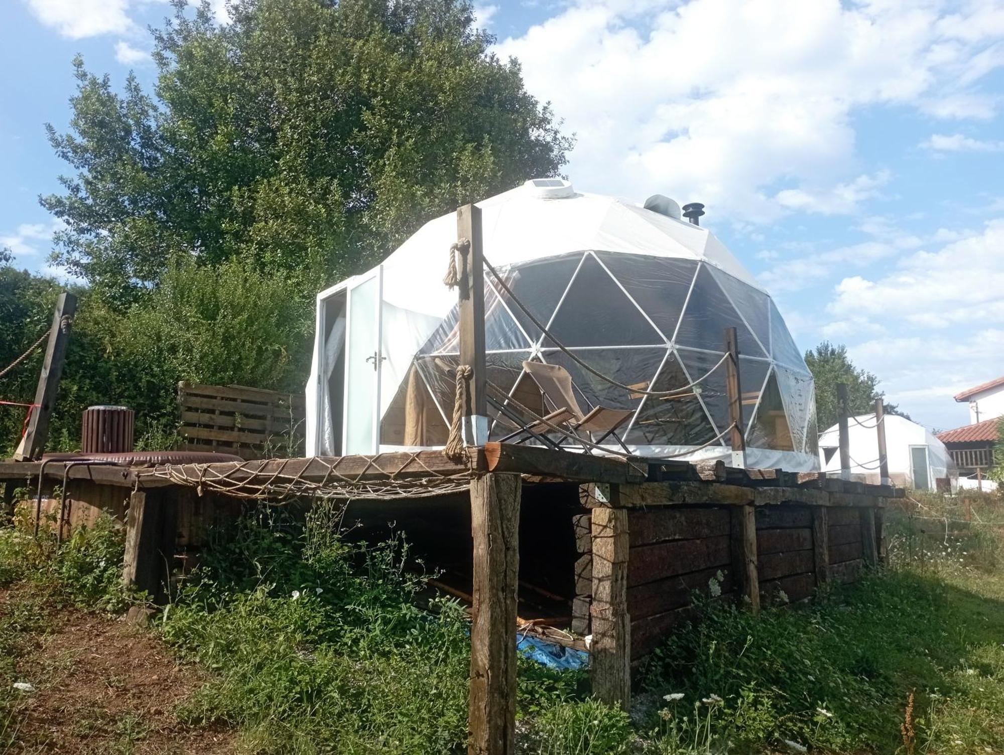 Glamping Quintana Gijón Exterior foto