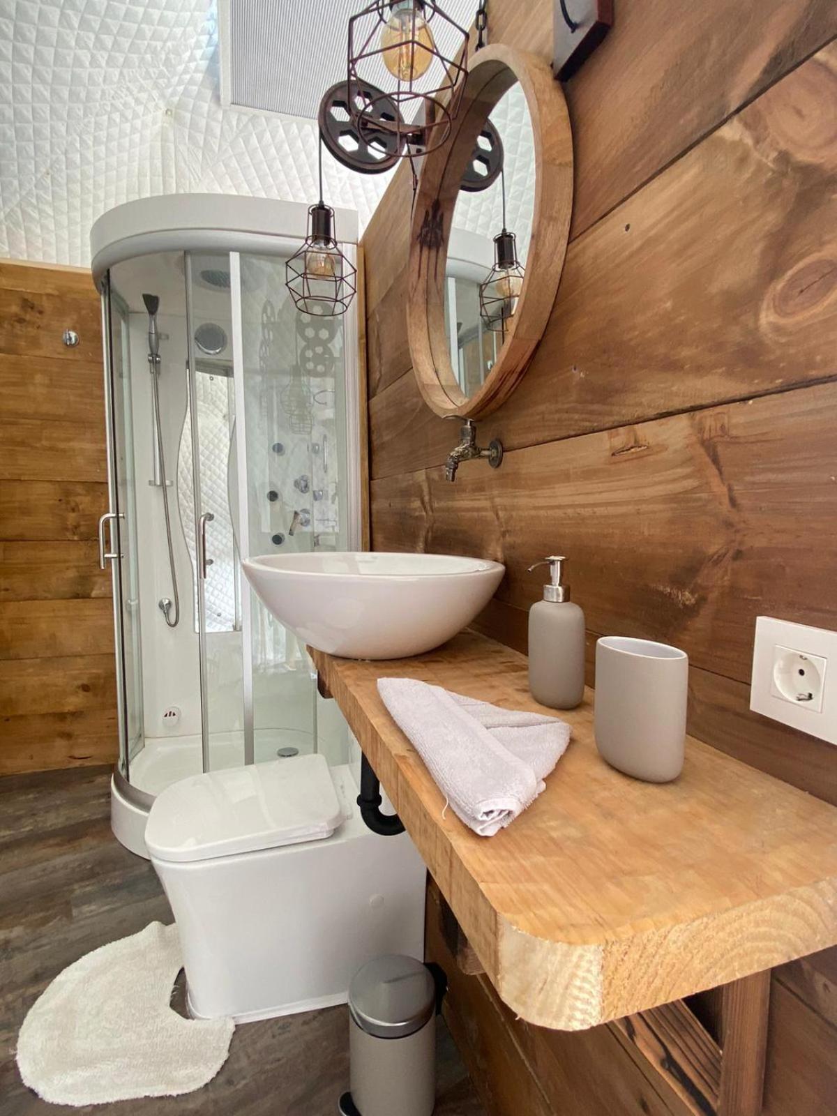 Glamping Quintana Gijón Exterior foto